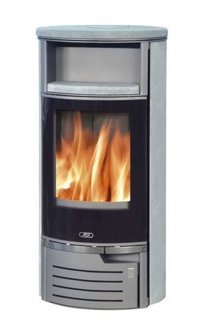 Печь-камин ABX Atlantik 5, серая сталь, тальк с верхней плитой в Красноярске